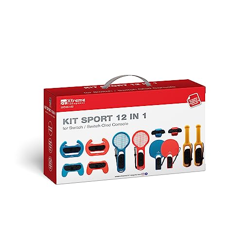 Kit Sport 12 In 1 Accessori Compatibili Con Switch E Switch Oled Family Pack 95648