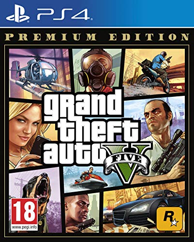 Grand Theft Auto V Premium Edition - Playstation 4[At-Pegi] [Edizione: Germania]