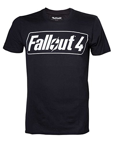 Fallout 4 Game Logo T-Shirt - Large (Electronic Games) - [Edizione: Regno Unito]