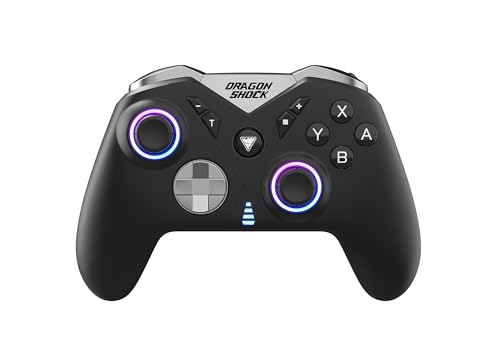 Dragonshock - Nebula Pro - Controller Wireless Pro Nero Compatibile Con Nintendo Switch - Switch Lite - Switch Oled - Ps3 - Pc - Android