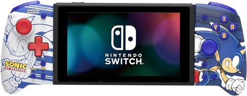 Hori Split Pad Pro (Sonic) - Controller Ergonomico Per La Modalità Portatile - Licenza Ufficiale Nintendo E Sega