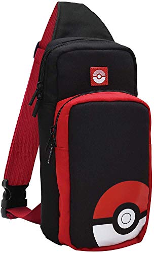 Hori Borsa A Tracolla Per Switch Trainer Pack (Pokéball) - Ufficiale Nintendo E Pokémon - Nintendo Switch