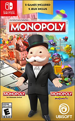 Monopoly For Nintendo Switch + Monopoly Madness