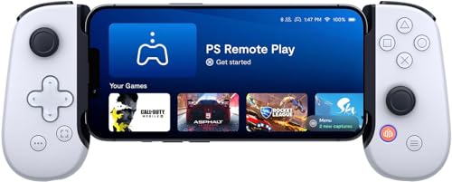 Backbone Gamepad Bb-02-W-S White Iphone/Licenza Ufficiale Playstation Bb-02-W-S, Per Nvidia Shield