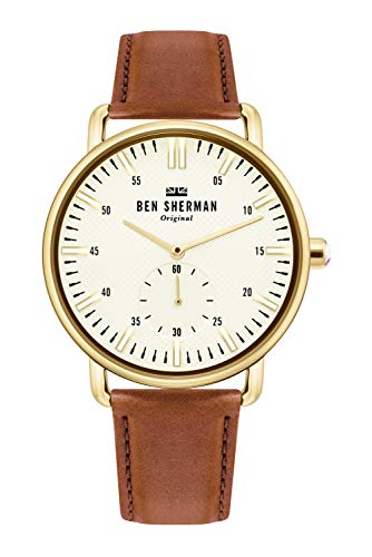 Ben Sherman Orologio Analogico Quarzo Uomo Con Cinturino In Pelle Wb033Tg
