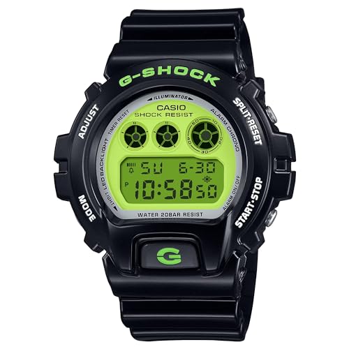 Casio Orologio Digitale Al Quarzo Uomo Con Cinturino In Resina Dw-6900Rcs-1Er