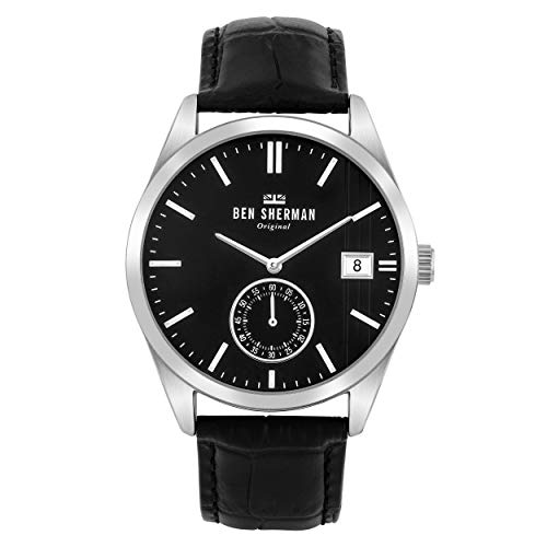 Ben Sherman Orologio Analogueico Quarzo Uomo Con Cinturino In Pelle Wb039Bb
