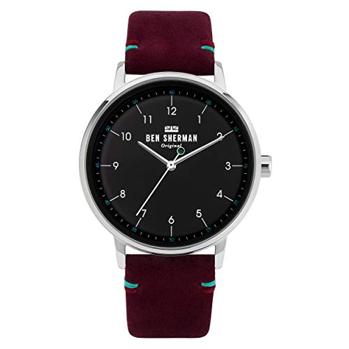 Ben Sherman Orologio Analogico Quarzo Uomo Con Cinturino In Pelle Wb043R
