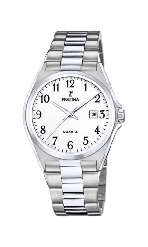 Festina Orologio Analogo Quarzo Uomini Con Cinturino In Acciaio Inox F20552/1