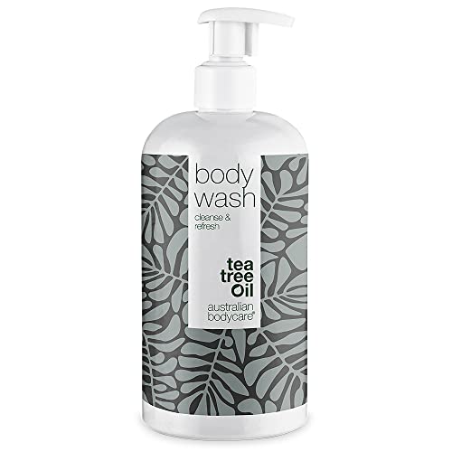 Australian Bodycare Body Wash 500 Ml | Gel Doccia Con Tea Tree Oil Australiano - Contro Macchie, Brufoli, Piede D’Atleta, Tigna, Funghi, Acne Ed Odori