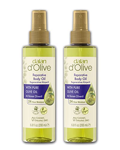 Set Di 2 Olio Per Il Corpo Dalan D'Oliva, (2 X 200 Ml)