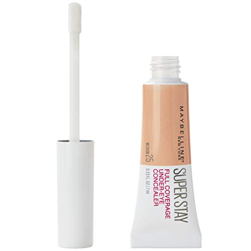 Maybelline New York Super Stay 24H Corrector De Ojeras Alta Cobertura Y Larga Duración Tono 25 Medium