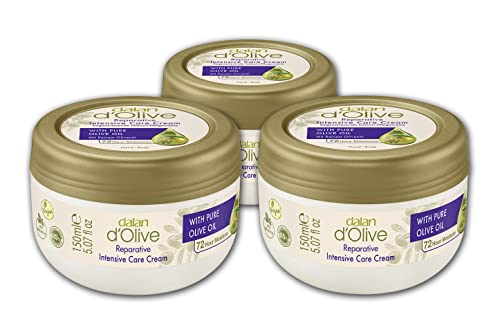3 X Dalan D'Olive – Crema Intensiva – 150 Ml – Barattolo