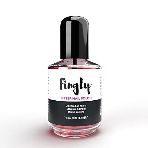 Fingly Smalto Per Non Mangiare Le Unghie - Smalto Onicofagia Bio - Smalto Amaro Per Unghie Di Bambini Ed Adulti - Per Non Mangiare Unghie E Non Succhi