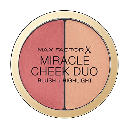 Max Factor Miracle Cheek Duo, 20 Pesca Marrone E Champagne, 11G