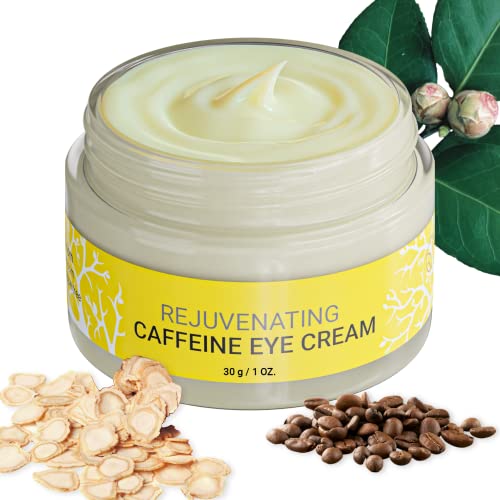 Crema Per Gli Occhi Di Doppeltree- Caffeina Ginseng Eye Cream Anti Età - Trattamento Occhiaie, Borse, Rughe, Gonfiore - Formulati A San Francisco