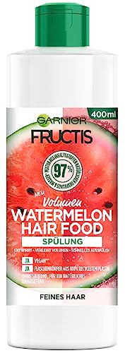 Garnier Balsamo, Watermelon, Formula Vegana, Per Volume, Districare Delicatamente I Capelli Fini, Dona Lucentezza Incomparabile, Cibo Per Capelli, Fru