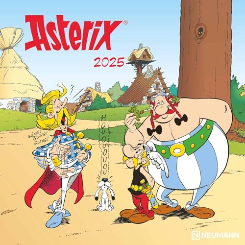 Asterix 2025 - Wand-Kalender - Broschüren-Kalender - 30X30 - 30X60 Geöffnet - Cartoon