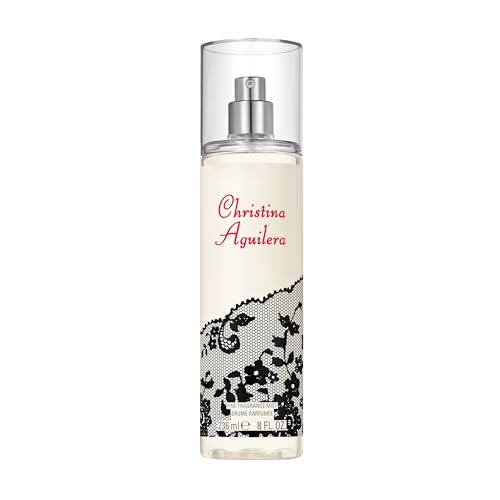 Christina Aguilera, Signature Fragrance Mist, Profumo Spray Per Donna, Floreale E Orientale, Note Di Gelsomino, Peonia E Vaniglia, Fragranza Esotica,
