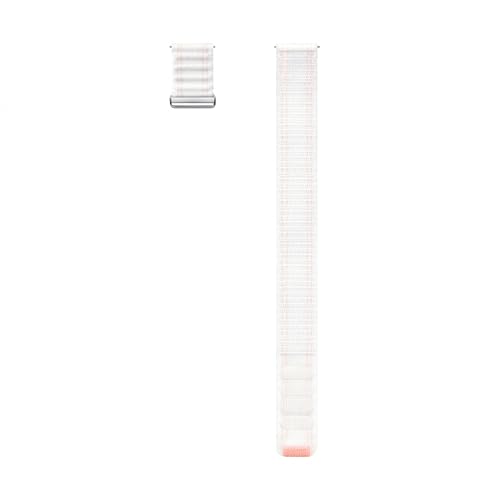 Samsung Fabric Band Cinturino In Tessuto (S/M) Per Galaxy Watch4 | Watch5 | Watch6 | Watch7 Series, White Sand