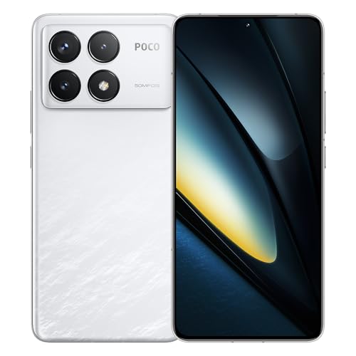 Xiaomi Poco F6 Pro Smartphone, Snapdragon® 8 Gen 2, 50Mp Triple Camera, 120W Hypercharge, 5000Mah, 12Gb+512Gb, White