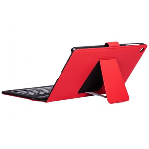 Silver Ht Custodia Per Tablet E Tastiera A9+ Rosso