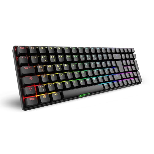 Sharkoon Sgk50 S2 Nero, Rgb, Gateron Giallo