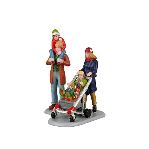 Lemax - Family Holiday Shopping Spree, Set Of 2
