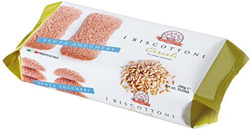 Biscottificio Grondona Biscottoni Cereali Senza Zuccheri - Vaschetta Da 290 G