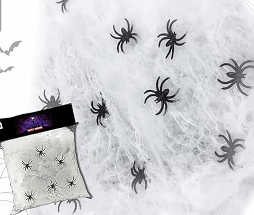Mood Ragnatele Bianche Con Ragni Neri 100 Gr