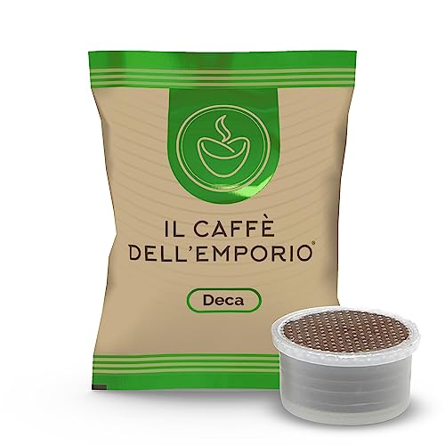 Il Caffè Dell'Emporio Capsule Compatibili Con Lavazza Espresso Point Miscela Dek Verde Caffe Decaffeinato Deca (100)