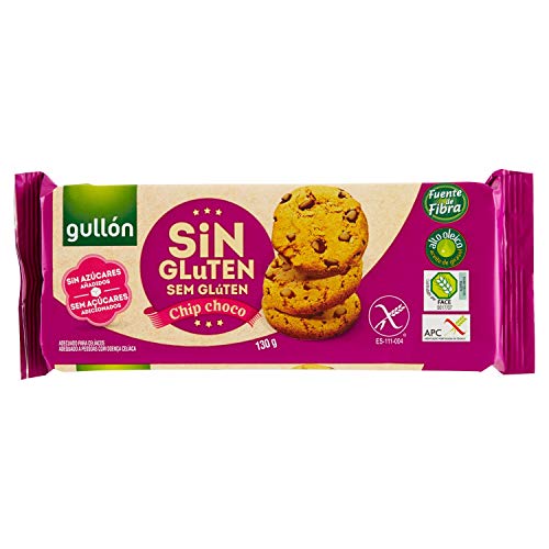 Gullón, Biscotti Con Gocce Di Cioccolato - 130G