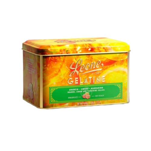 Caramelle Morbide Cubifrutta Agrumi Pastiglie Leone Latta Da 200 G