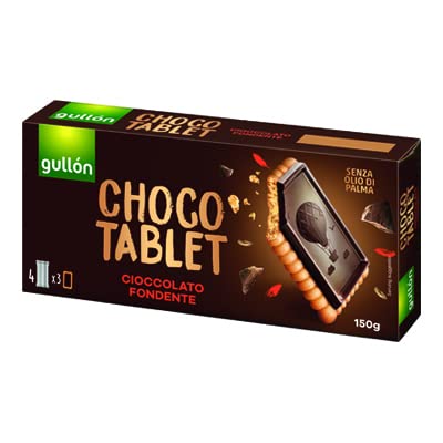 Gullon Choco Tablet Fondente Gr.150 - 12 Unità
