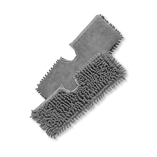 Cleanmaxx Salviette Di Ricambio In Microfibra, Per Scopa Spray Con Funzione Reversibile, Ideali Per Laminato, Parquet, Piastrelle, Anche Per Superfici