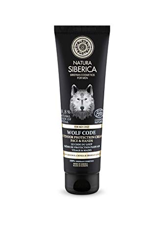 Natura Siberca Men Outdoor - Crema Viso E Mani Con Lupo Code, 80 Ml