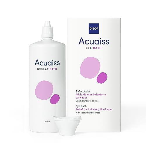 Acuaiss Bagno Oculare Con Acido Ialuronico Per Igiene, Idratare E Alleviare Gli Occhi (360 Ml)