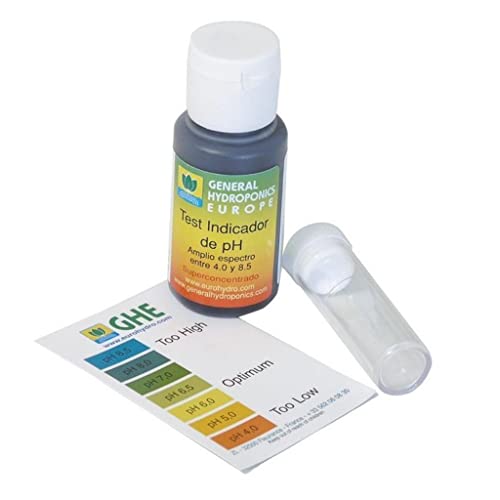 Test Kit De Gotas Ghe Para Medir El Ph (De 4.0 A 8.5 Ph)