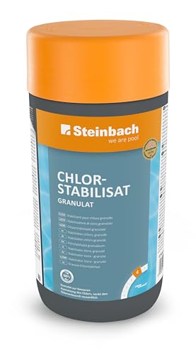 Steinbach Piscina Stabilizzatore Di Chimica, Cloro, Bianco, 10 X 10 X 20 Cm, 0755601
