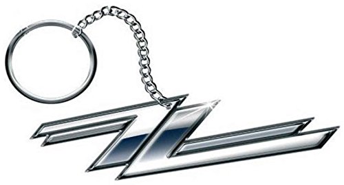 Zz Top Twin Zees Logo Portachiavi Standard