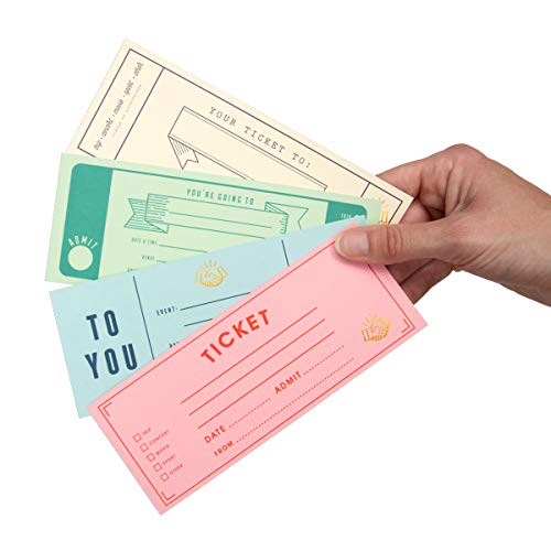Suck Uk Libro Di Biglietti Vuoti | Libro Di Buoni Regalo | Biglietti Di Data Notte | Regali Per Lui | Regali Per Lei | Libro Coupon Per Fidanzato | Li