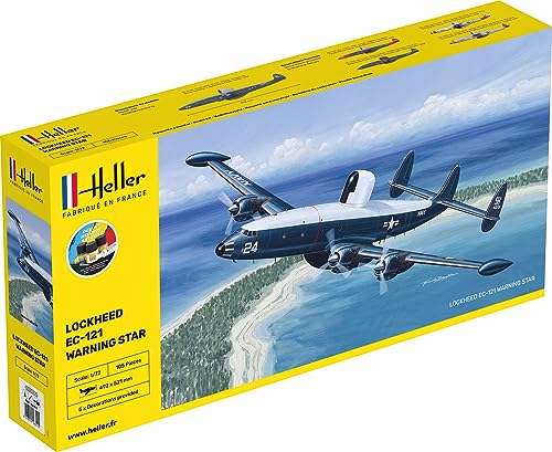 Heller Joustra Modellino Aereo Starter Kit: Ec 121 Warning Star
