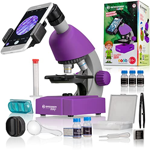 Bresser Junior Microscopio 40X640X Viola