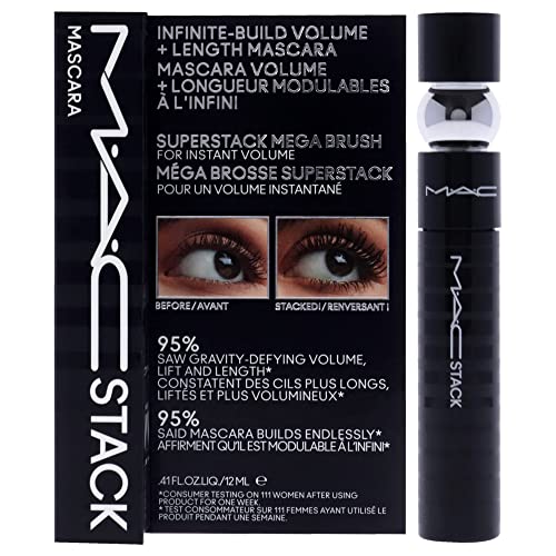 Mac, Macstack Mascara Macro, 12 Ml L/.41Floz