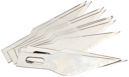 Wedo 07821 Lama Di Ricambio Cutter Bisturi, Taglierino In Astuccio, 10 Pezzi