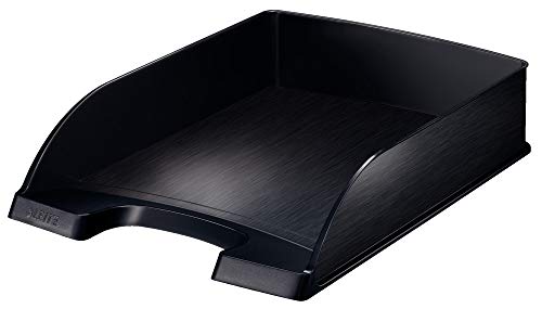 Leitz Vaschetta Portacorrispondenza, Formato A4, Nero Satinato, Gamma Style, 52540094