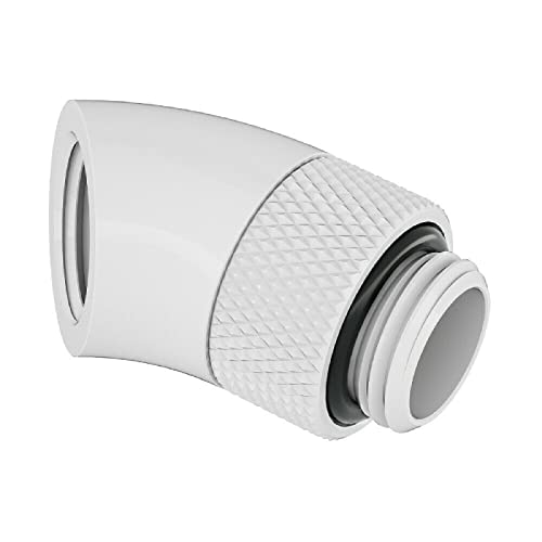 Barrow G1/4 Maschio Rotante Ad Angolo Femmina 45 Gradi - Bianco