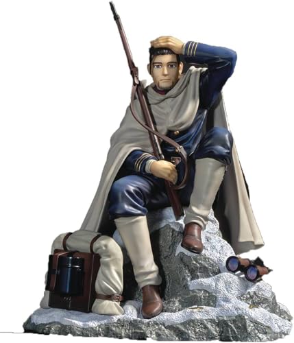 Prime 1 Studio Golden Kamuy - Statuetta In Pvc 1/7, Prisma Wing Hyakunosuke Ogata, 22 Cm
