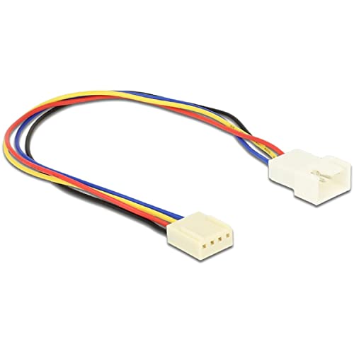 Delock Cable De Extensiã“N Pwm Conexiã“N Del Ventilador De 4 Pines De 20 Cm