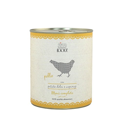 Ciam Dr. Clauder'S Barf Cane Trito Pollo Gr. 800 Cibo Crudo E Biologico Per Cani